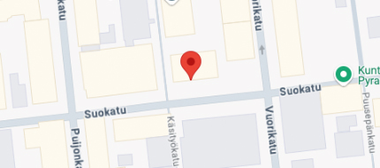 OCT kontor markerat på karta