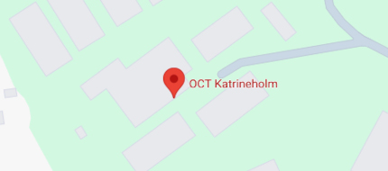 OCT Katrineholm kontor markerat på karta